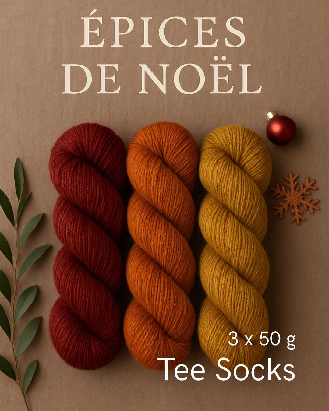 Epices de Noël (Tee Socks)