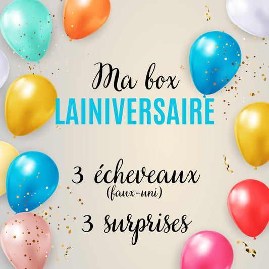 Moyenne faux-uni - Box lainiversaire