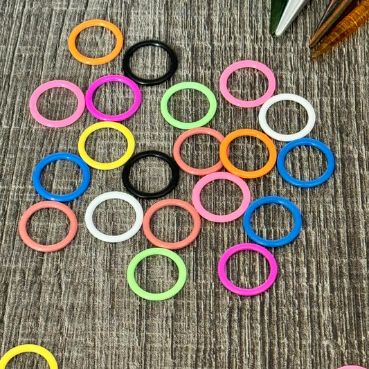 Marqueurs anneaux multicolores