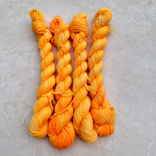 Orange plutôt fluo 20 gr (Ginger Socks)