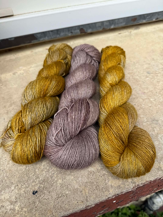 Pour Sandrine R ( Ginger dk et Merinos soie et yak)