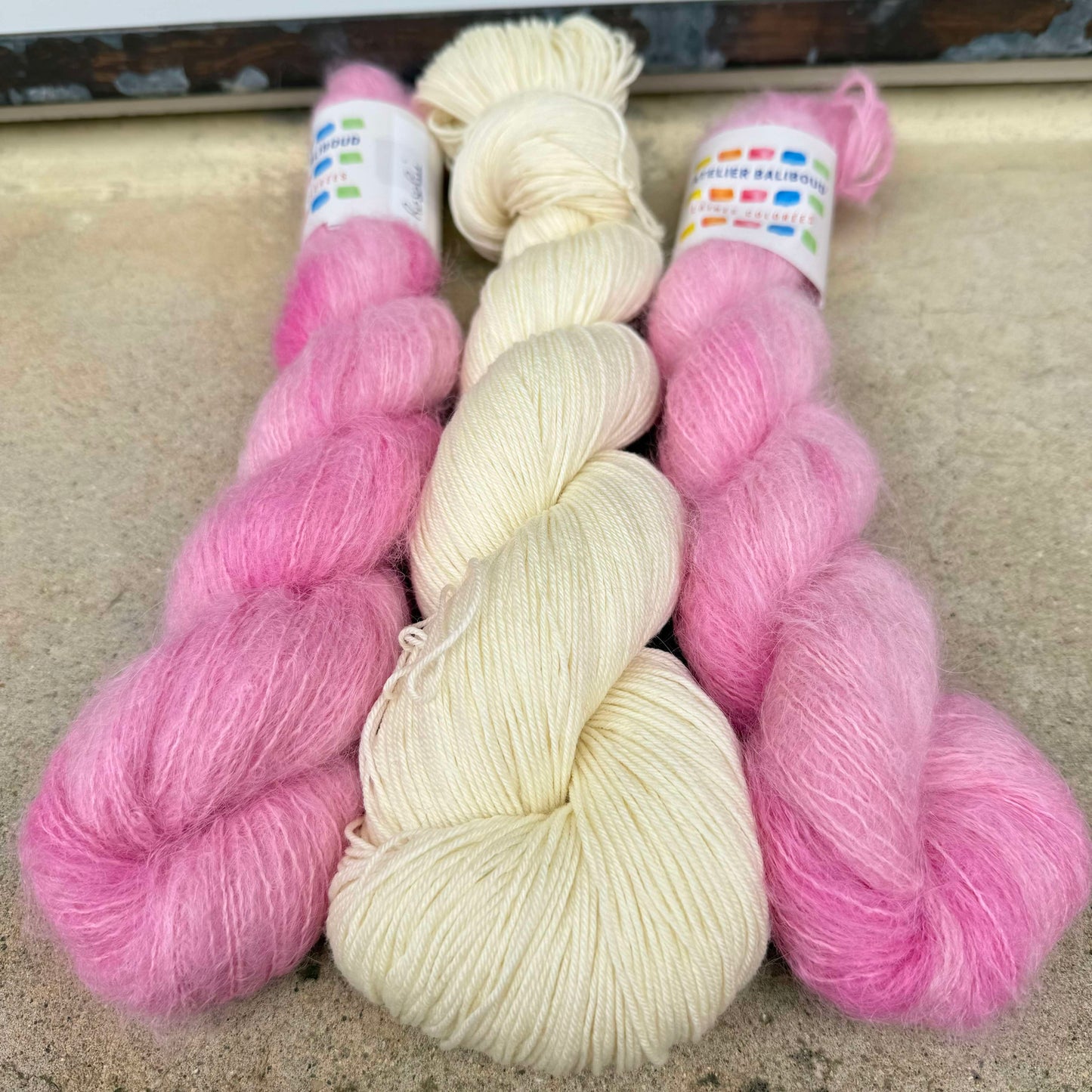 kit rose joyeux (coloris du modèle initial