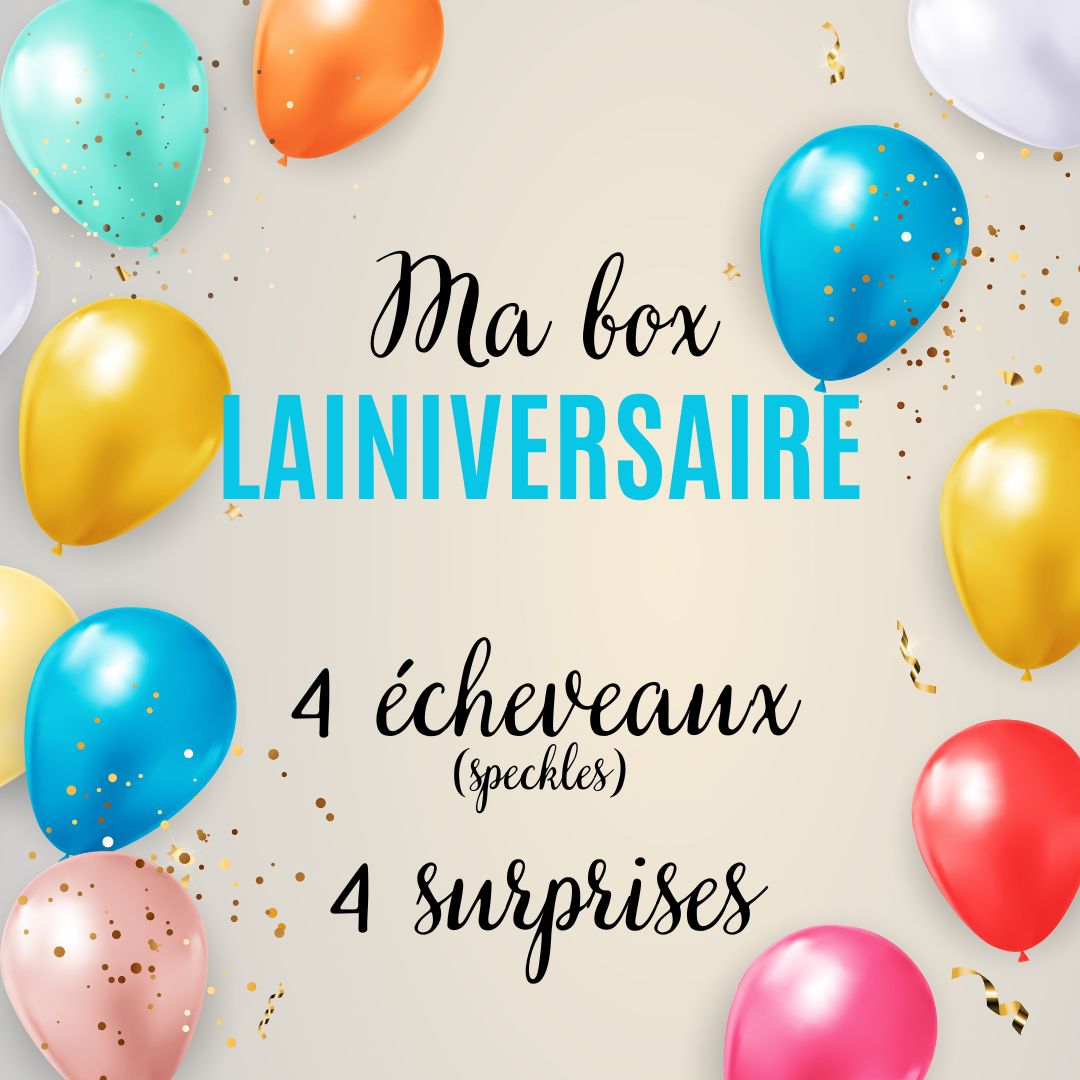 Grande speckles- Box lainiversaire